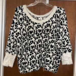 Cato animal print sweater​